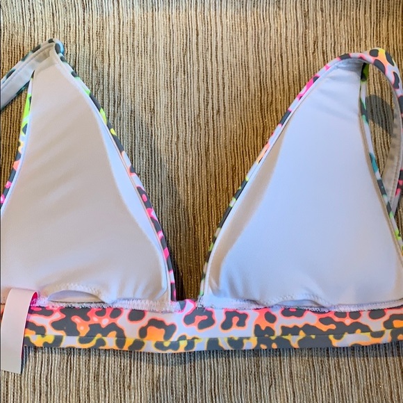 Victoria Secret Multicolor Animal Print Bikini Top - Picture 5 of 8